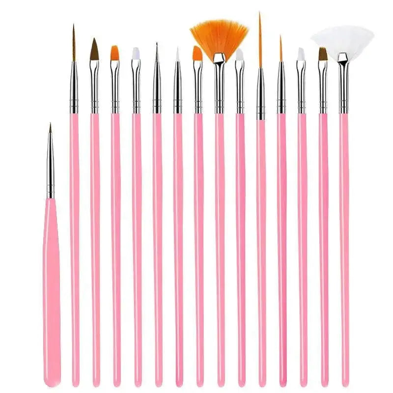 Nail Art Brush Set For Creative Designs Kit Pro Edition — product view 13