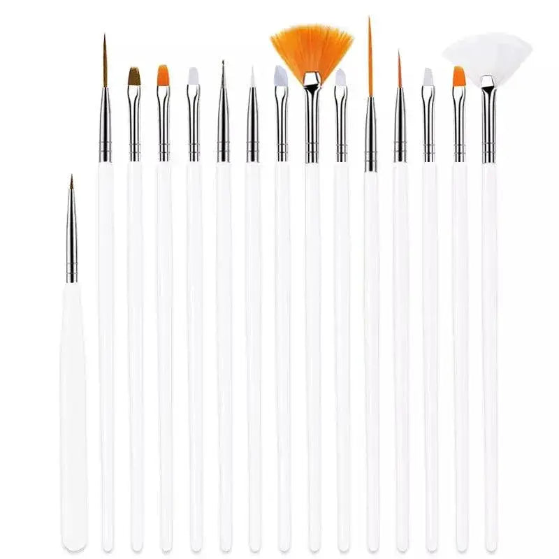 Nail Art Brush Set For Creative Designs Kit Pro Edition — product view 14
