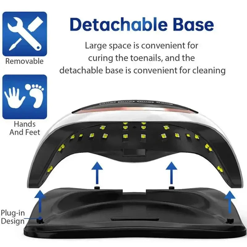 Ultimate Nail Drying Lamp Auto Sensor Fast Drying Global Use