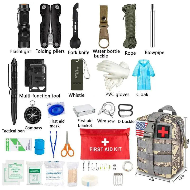 Ultimate Outdoor First Aid Kit For Essential Survival Gear