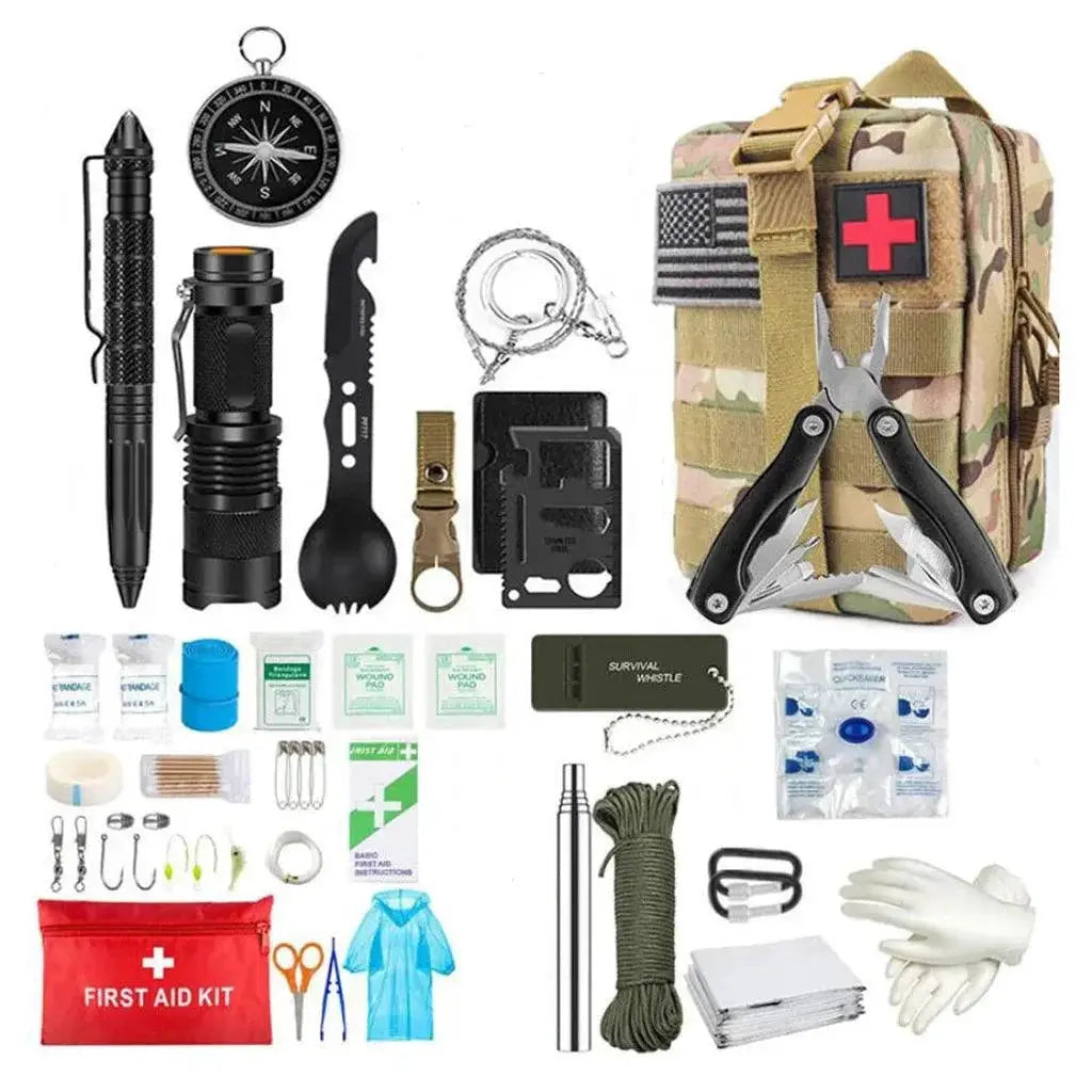 Ultimate Outdoor First Aid Kit For Essential Survival Gear