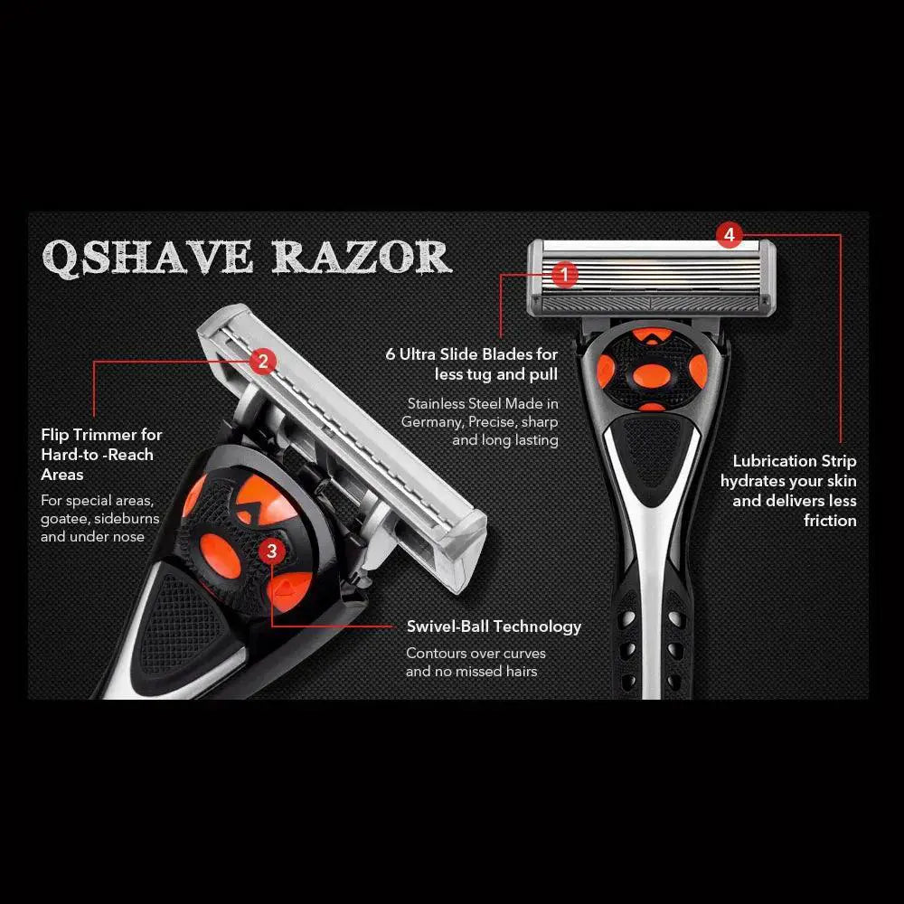Ultimate Precision Shaving Razor Kit With 6 Blade Options