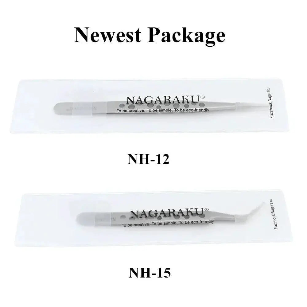 Ultimate Precision Stainless Steel Eyelash Tweezers Set