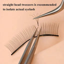 Precision Eyelash Tweezers for Lash Pros