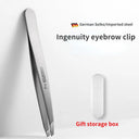 Ultimate Stainless Steel Eyebrow Tweezers Set for Grooming