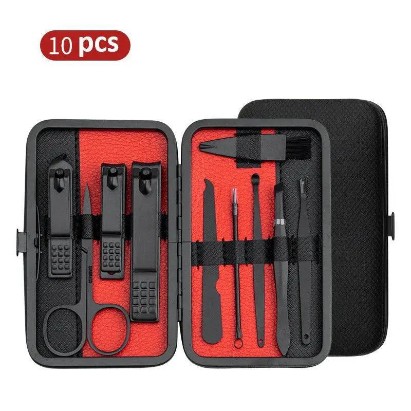 Stainless Steel Manicure Pedicure Kit Set — product view 9