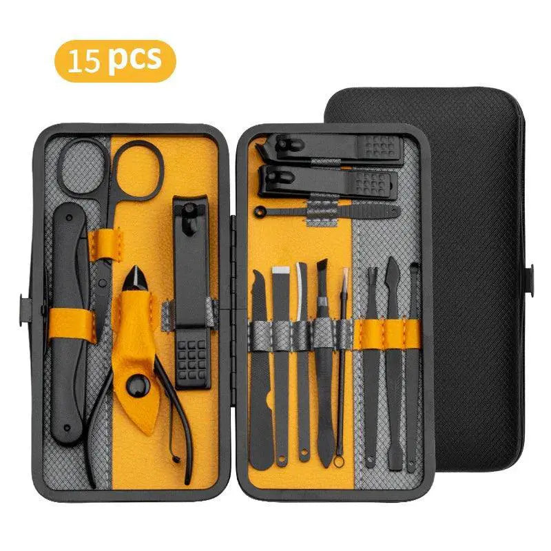Stainless Steel Manicure Pedicure Kit Set — product view 8