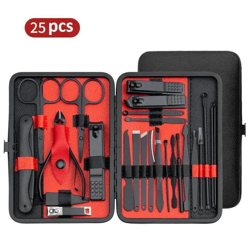 Professional Stainless Steel Manicure Pedicure Kit Set