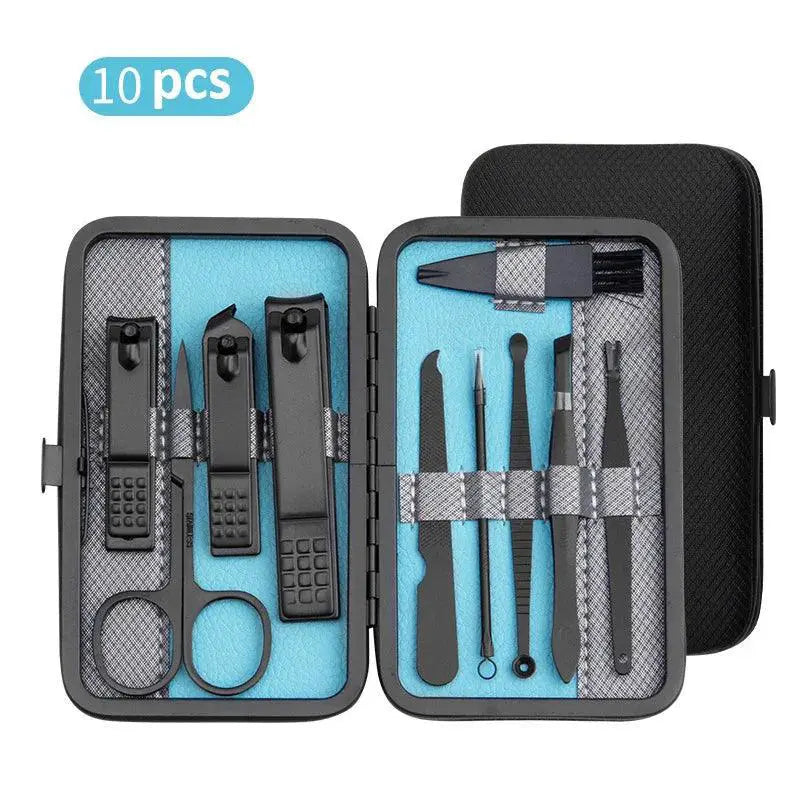 Stainless Steel Manicure Pedicure Kit Set — product view 11