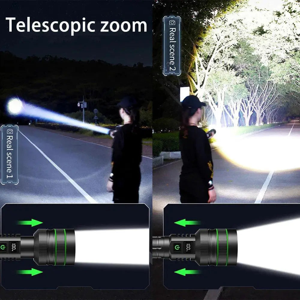 Ultimate Tactical LED Flashlight Long Range Torch Adventure
