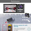 Ultimate Three-Way Vehicle Dash Cam HD Inside Cam Kit