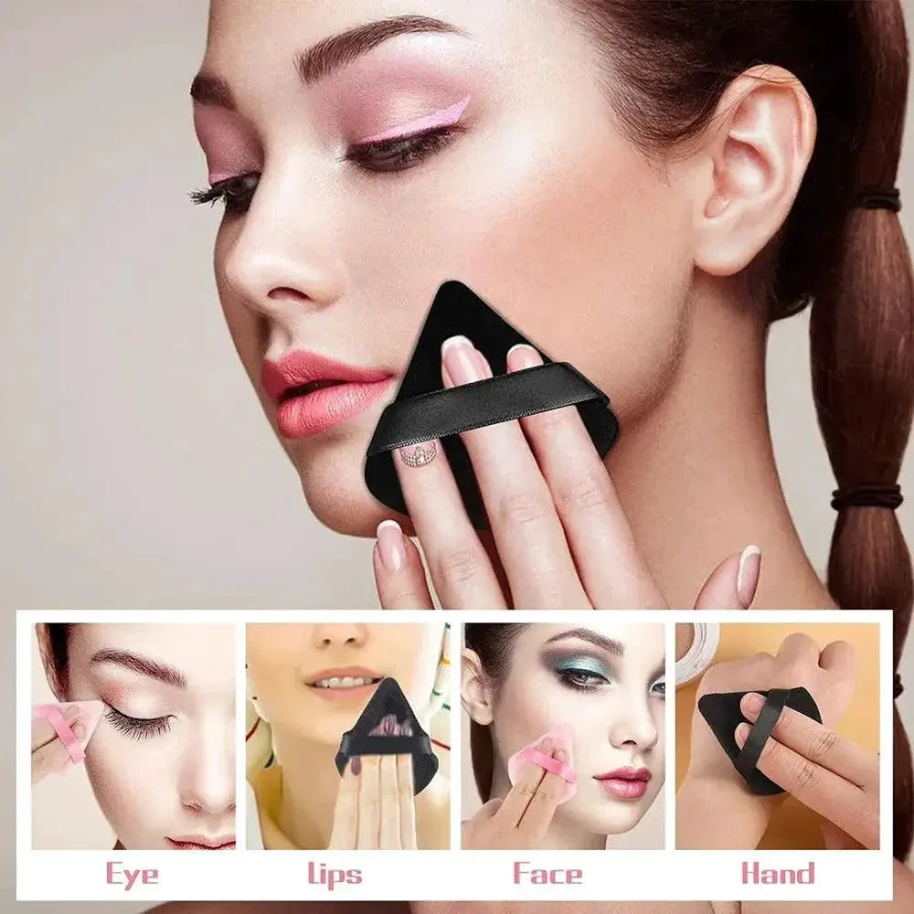 Ultimate Triangle Powder Puffs For Flawless Makeup