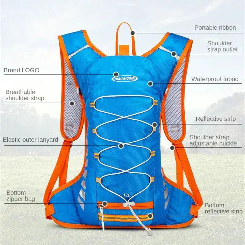 Waterproof Cycling Backpack Lightweight Hydration Pack