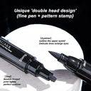 Ultimate Winged Stamp Liquid Eyeliner Pen Precision Black