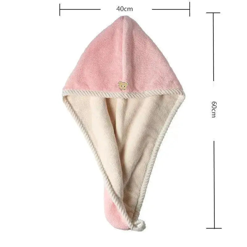 Ultra Absorbent Hair Towel Cap Premium Quick Dry Solution