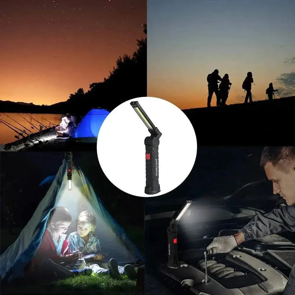 Ultra Bright Folding Work Light for Camping and Emergencies