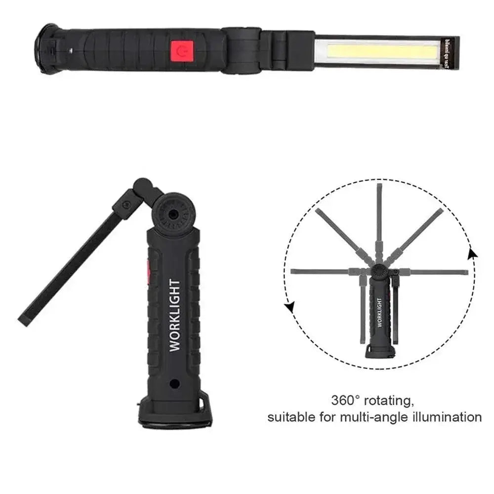 Ultra Bright Folding Work Light for Camping and Emergencies
