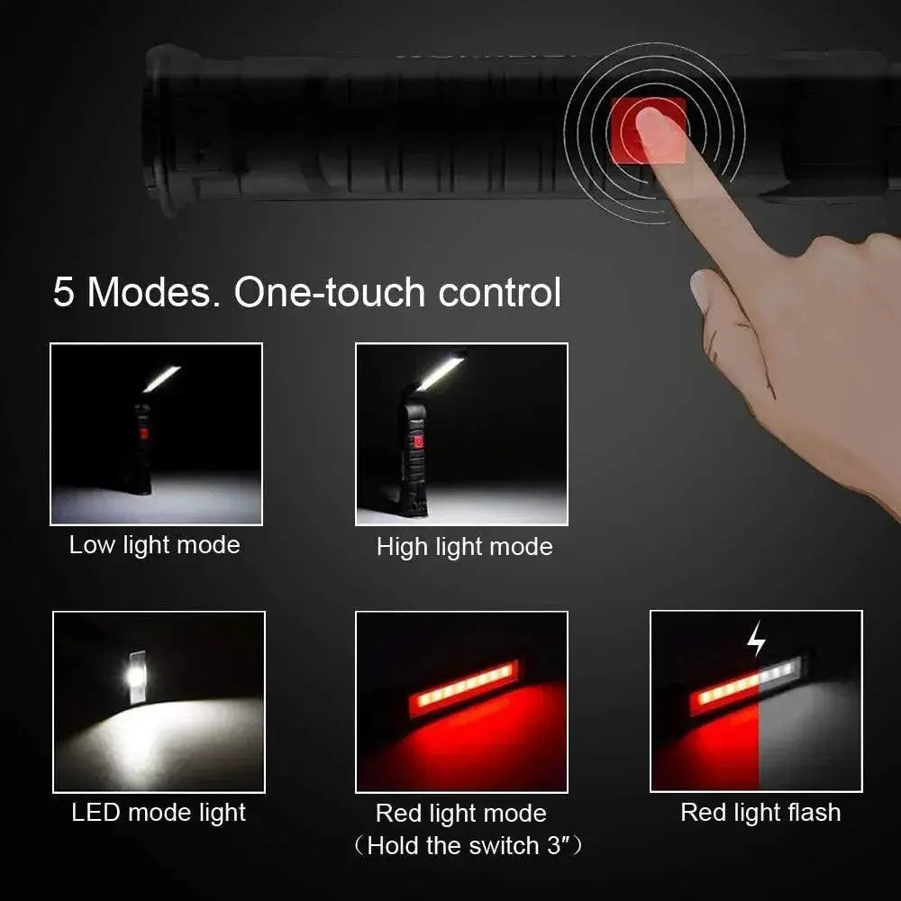 Ultra Bright Folding Work Light for Camping and Emergencies