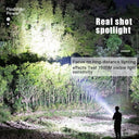 Ultra Bright USB Rechargeable 2 in 1 LED Flashlight Power Bank