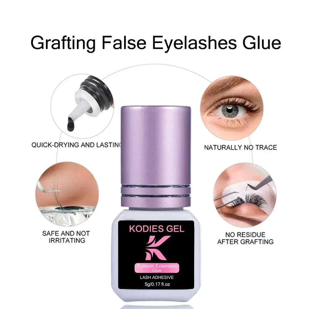 Ultra Efficient Fast Drying Eyelash Glue Superior Strength