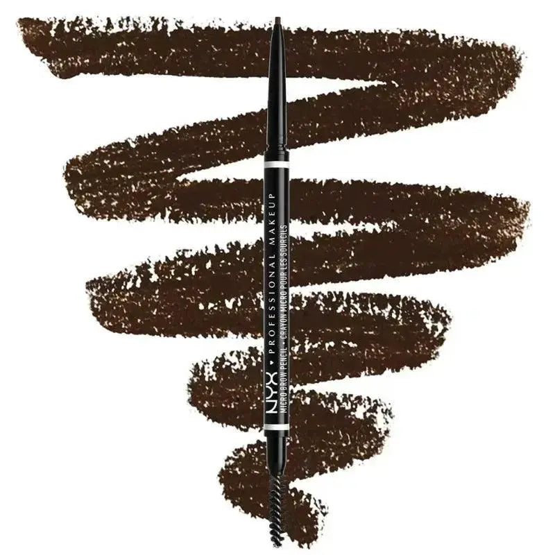 Ultra Fine Brow Pencil With Precision Black Eyebrow Tint