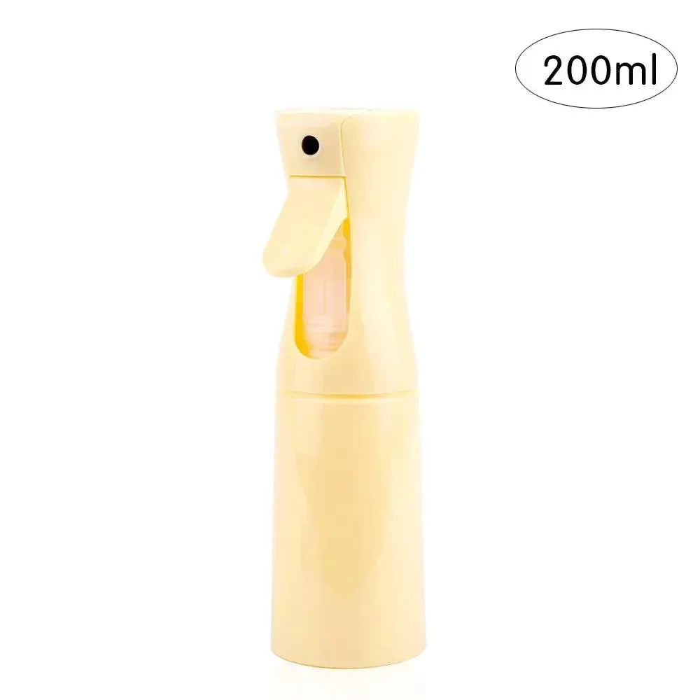 Fine Mist Spray Bottle for Hair Styling — 300ml White-Clear