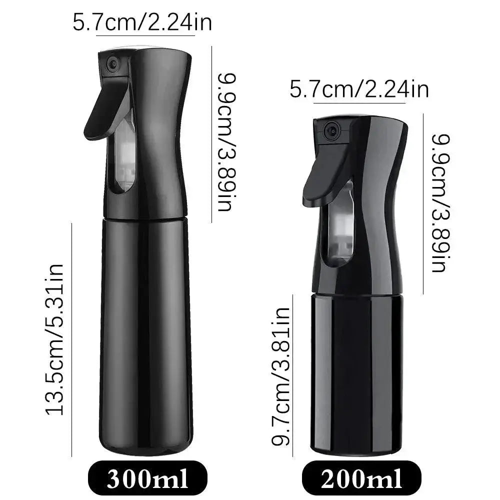 Ultra Fine Mist Hair Spray Bottle Set For Home And Salon Use