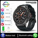 Ultra HD AMOLED Smartwatch with GPS Tracking for Men