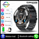 Ultra HD AMOLED Smartwatch with GPS Tracking for Men