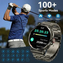 Ultra HD AMOLED Smartwatch with GPS Tracking for Men