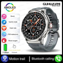 Ultra HD AMOLED Smartwatch with GPS Tracking for Men