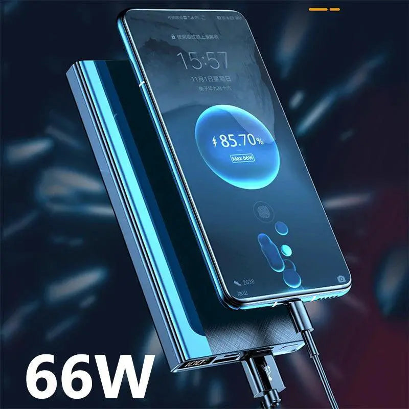 Ultra High Capacity 30000mAh Power Bank 66W Quick Charge