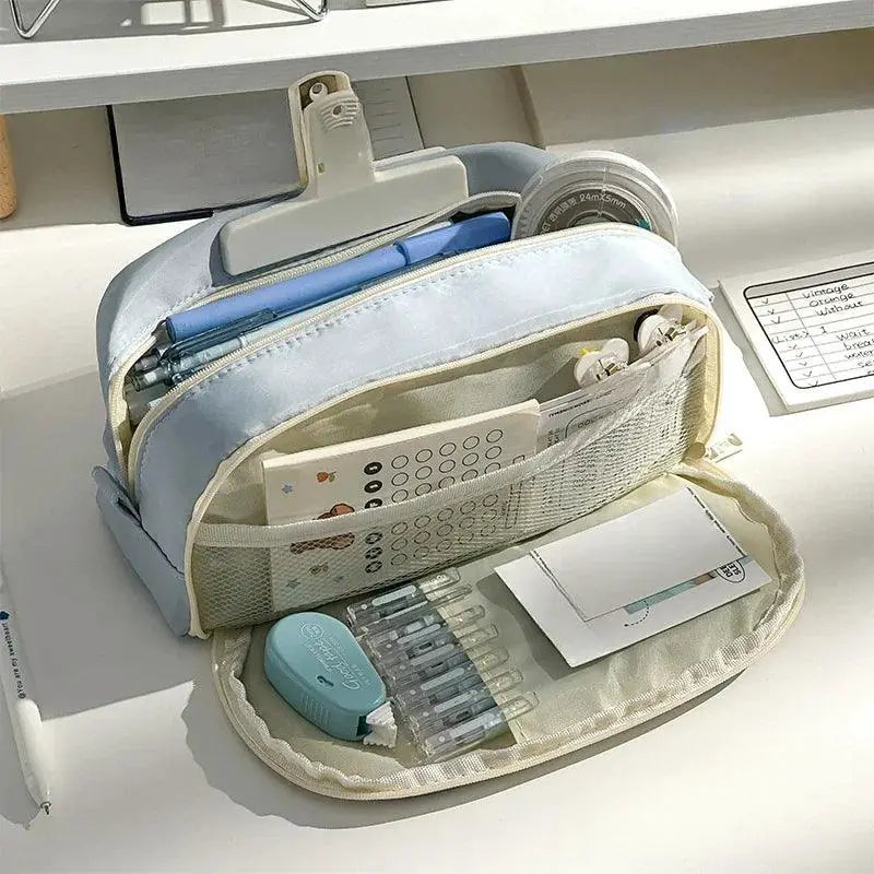 Ultra Large Capacity Pencil Bag Aesthetic Multilayer Case