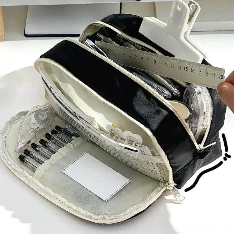 Ultra Large Capacity Pencil Bag Aesthetic Multilayer Case