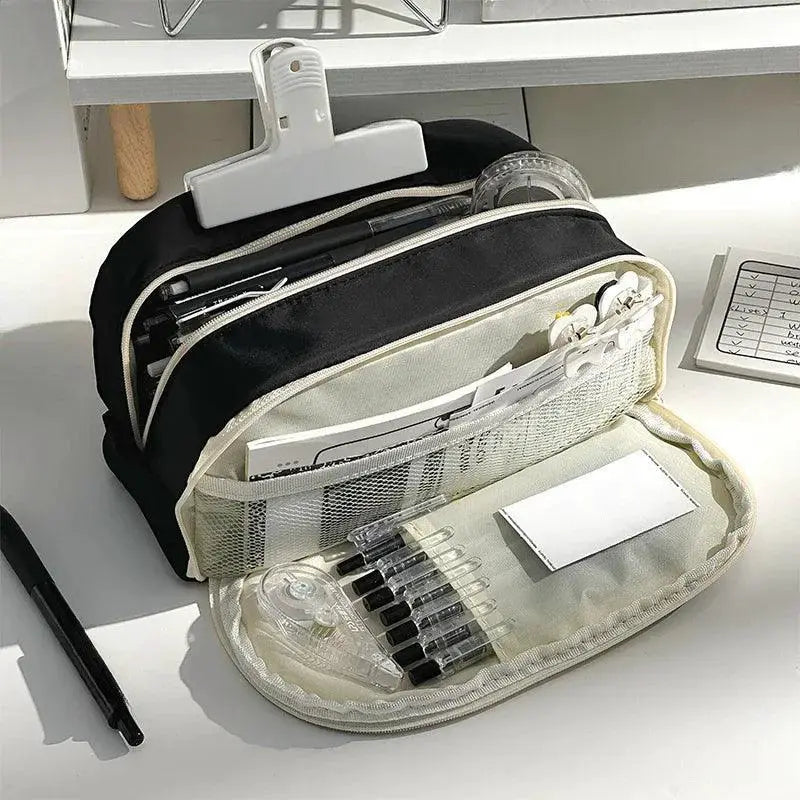 Ultra Large Capacity Pencil Bag Aesthetic Multilayer Case