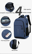 Weatherproof Laptop Backpack for Work