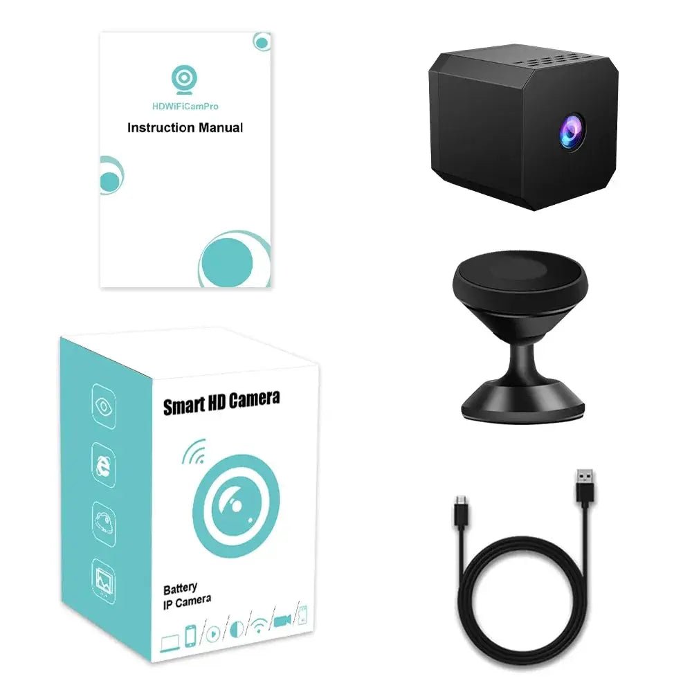 Ultra Mini WiFi Camera 1080P Night Vision Motion Detection Remote Viewing