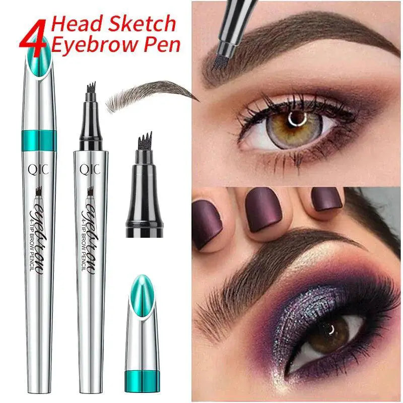 Ultra Precise Waterproof Eyebrow Tattoo Pen Dark Brown