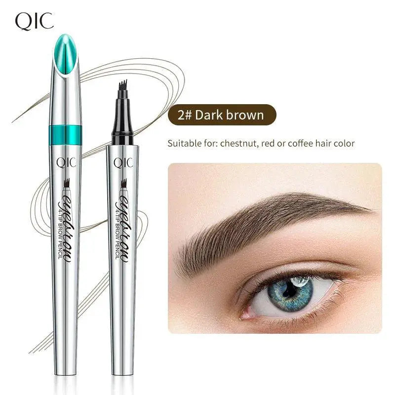 Ultra Precise Waterproof Eyebrow Tattoo Pen Dark Brown