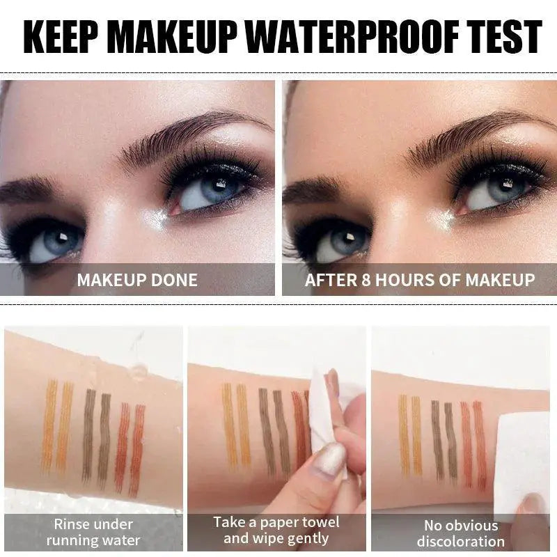 Ultra Precise Waterproof Eyebrow Tattoo Pen Dark Brown