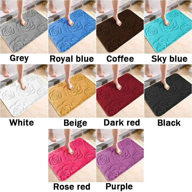 Ultra Soft Anti Skid Memory Foam Bath Mat for Comfort