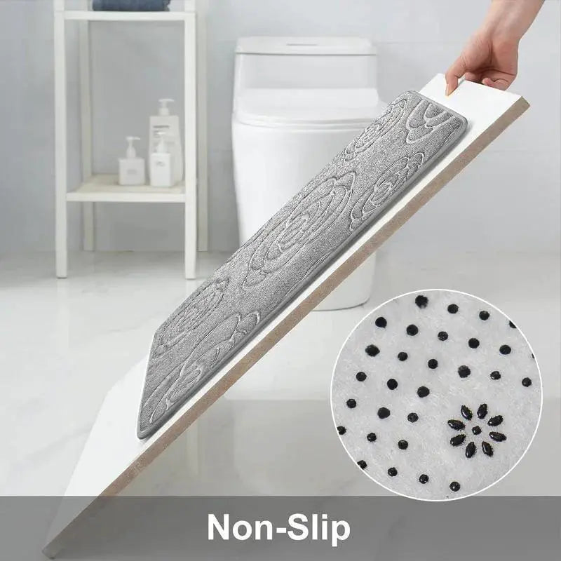 Ultra Soft Anti Skid Memory Foam Bath Mat for Comfort