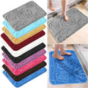 Ultra-Soft Anti-Skid Memory Foam Bath Mat for Comfort