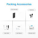 Ultra Thin Mini Voice Recorder Dictaphone Noise Reduction