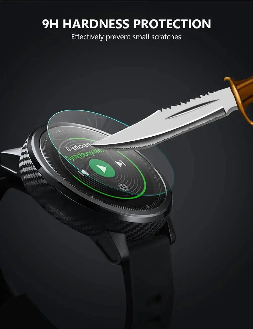 Ultra Thin Tempered Glass Screen Protector For Smartwatches