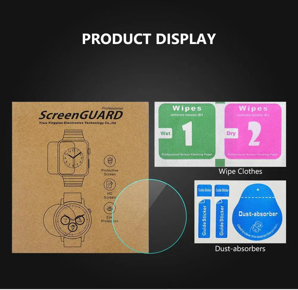 Ultra Thin Tempered Glass Screen Protector For Smartwatches