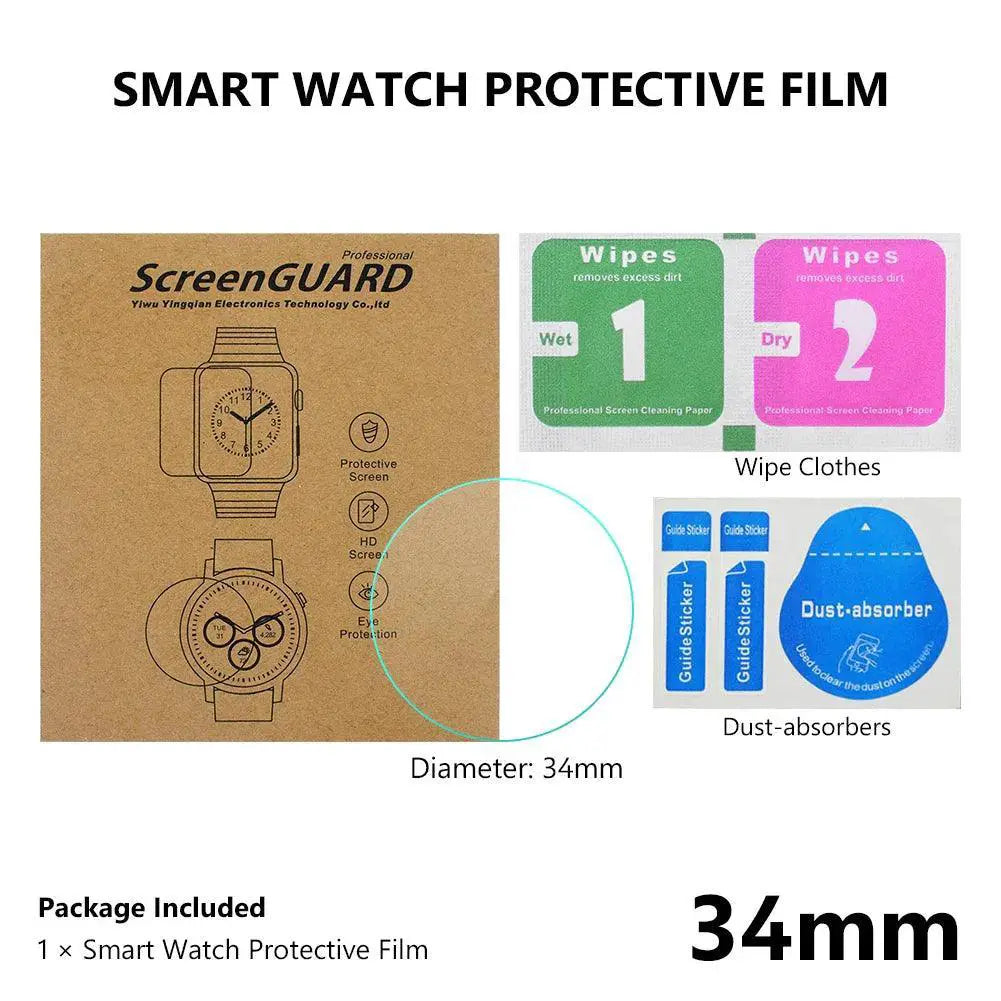 Ultra Thin Tempered Glass Screen Protector For Smartwatches