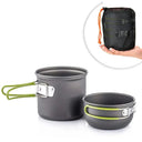 Ultralight Camping Pot Set Outdoor Cooking Kit for Trekking