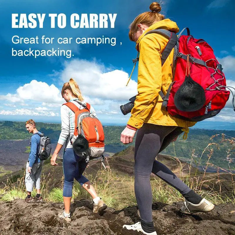 Ultralight Nonstick Camping Skillet With Foldable Handle
