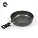 Ultralight Nonstick Camping Skillet With Foldable Handle